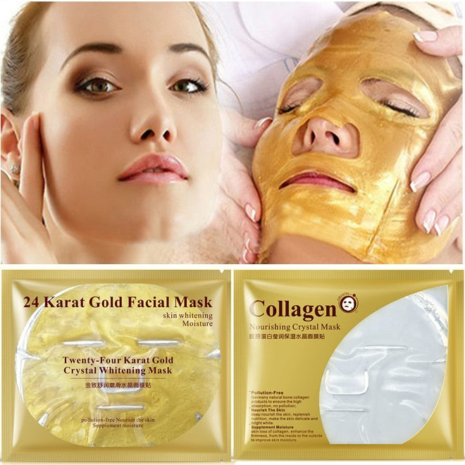 Golden Face mask for Womens - piztalk